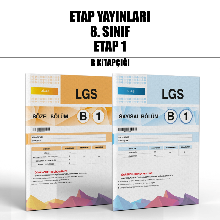 ETAP YAYIN 08.SINIF DENEME SAY/SÖZ 1-B - 25-26